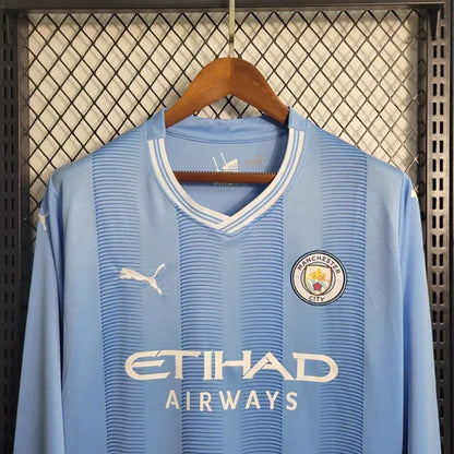 Manchester City 2023 2024 Long-sleeved Jersey