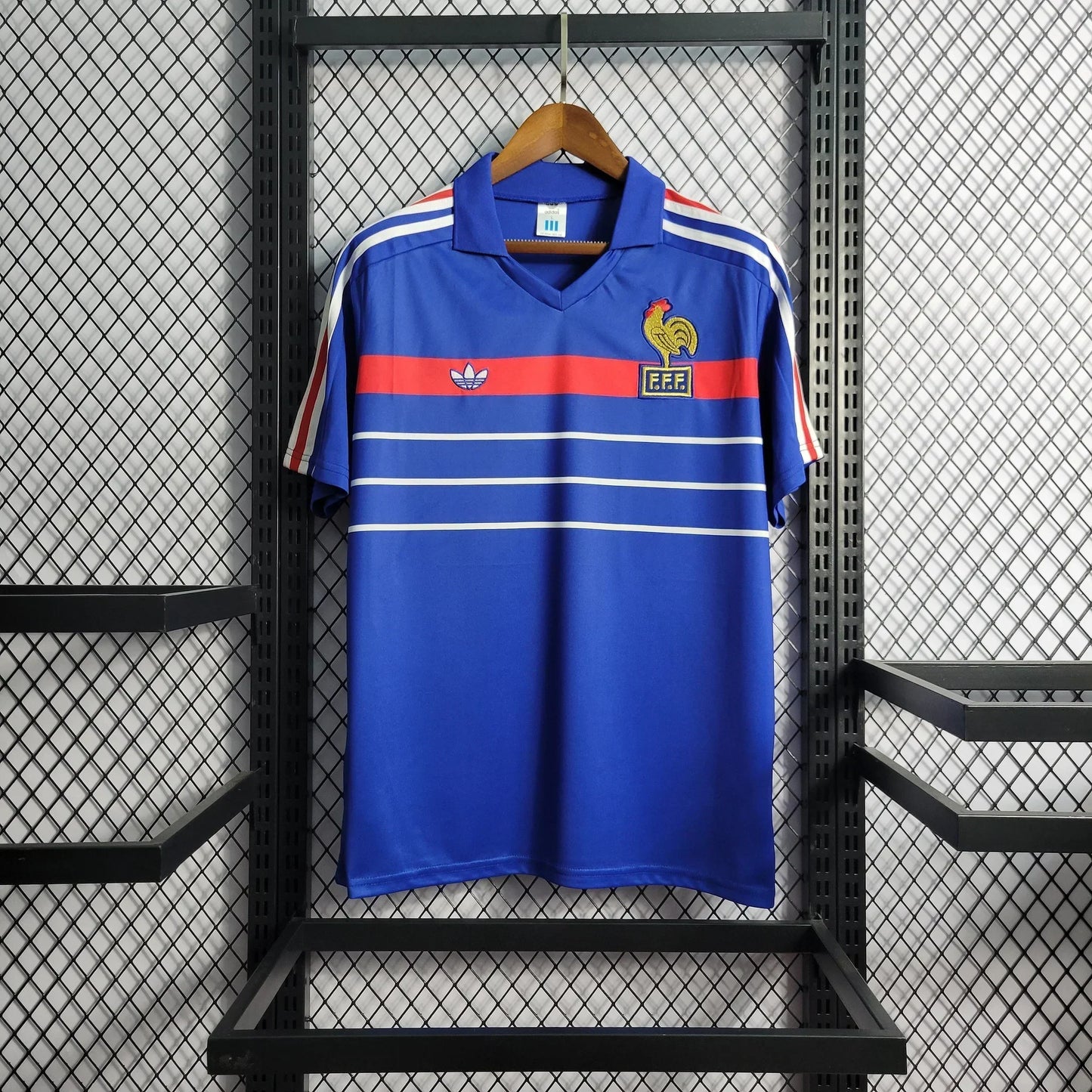 FRANCE NATIONAL TEAM RETRO JERSEY 1985/86