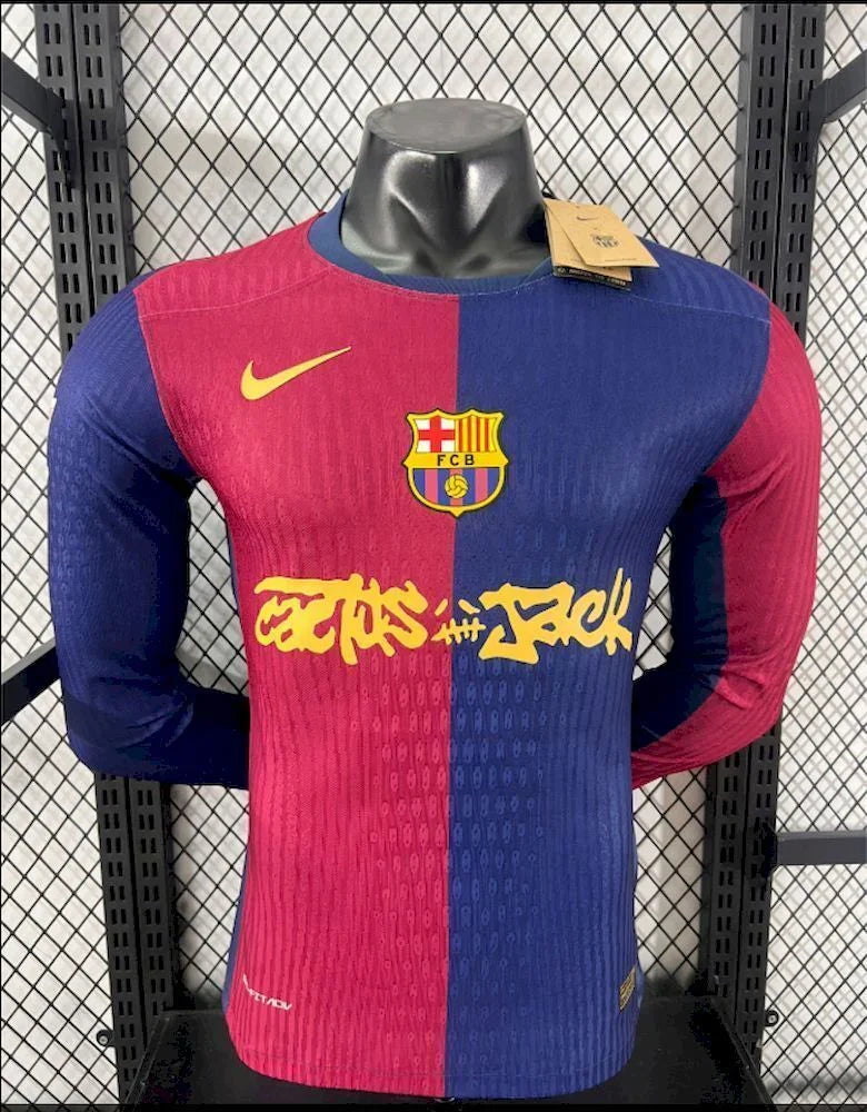 Maillot du FC Barcelone à manches longues 2024-25