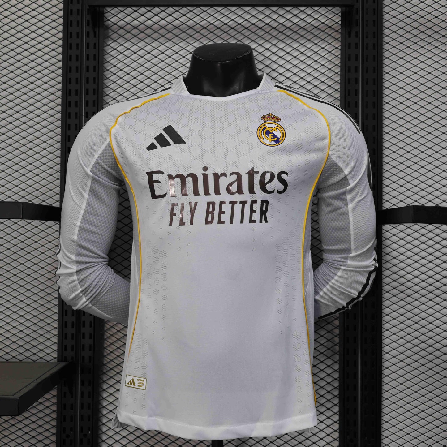 Real Madrid Long Sleeve Jersey 25-26