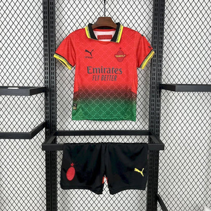 Maillot enfant AC Milan concept 2025-26