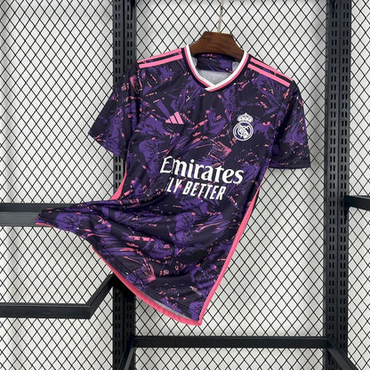 Real Madrid Concept Football Jersey Pink 2024-2025