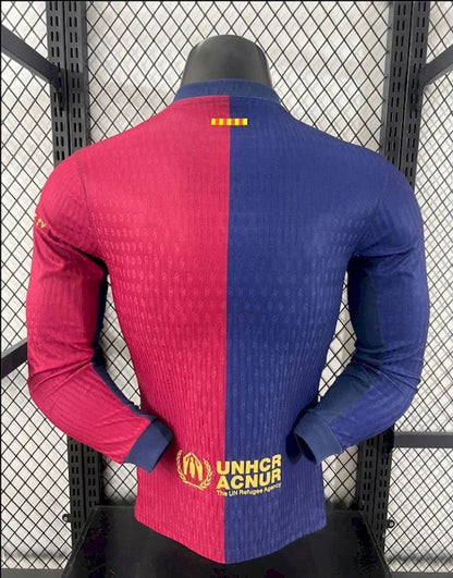 Maillot du FC Barcelone à manches longues 2024-25