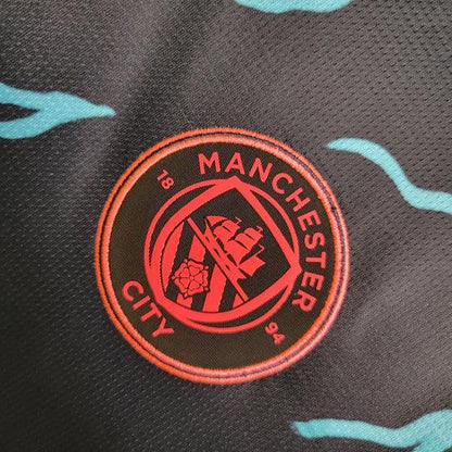 Manchester City Away Jersey 2023 2024 Long Sleeve