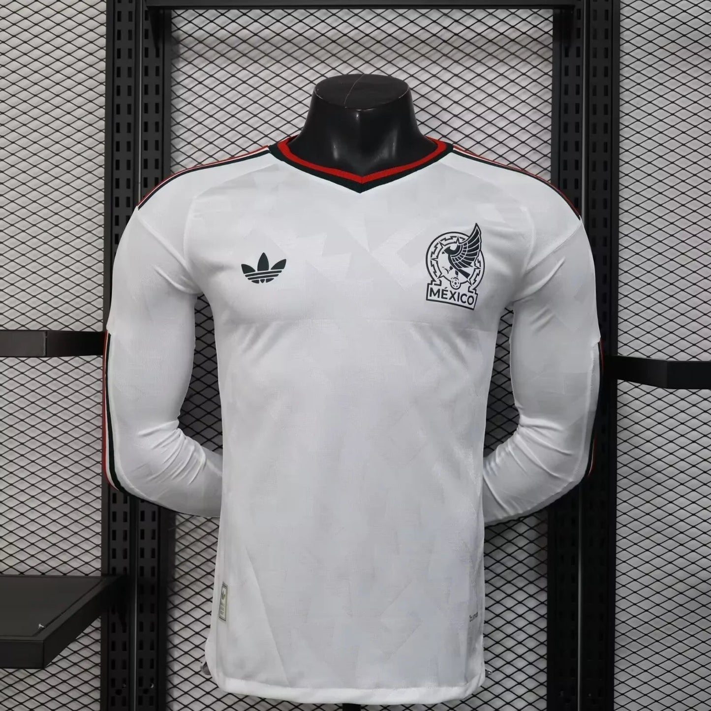 Maillot extérieur du Mexique à manches longues - Coupe du Monde 2026