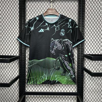 Real Madrid 2024/25 Special Edition Jersey Black and Green