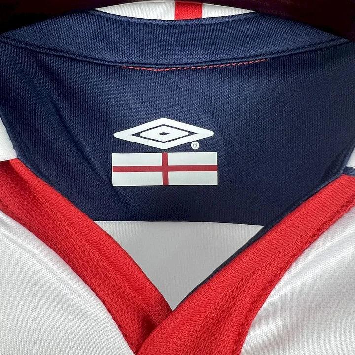 England 2004 retro football shirt