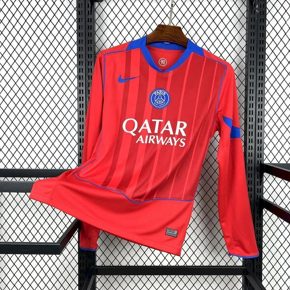 Maillot à manches longues PSG rouge