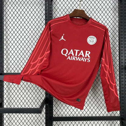 Maillot à manches longues PSG rouge