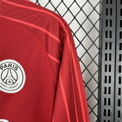 Maillot à manches longues PSG rouge